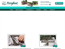 Tablet Screenshot of ferryboatcampsites.com